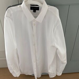 INC International Concepts Non-Iron White Shirt XL